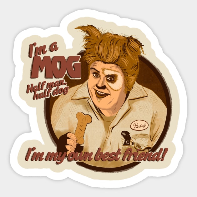 Mog Spaceballs Sticker by mosgraphix